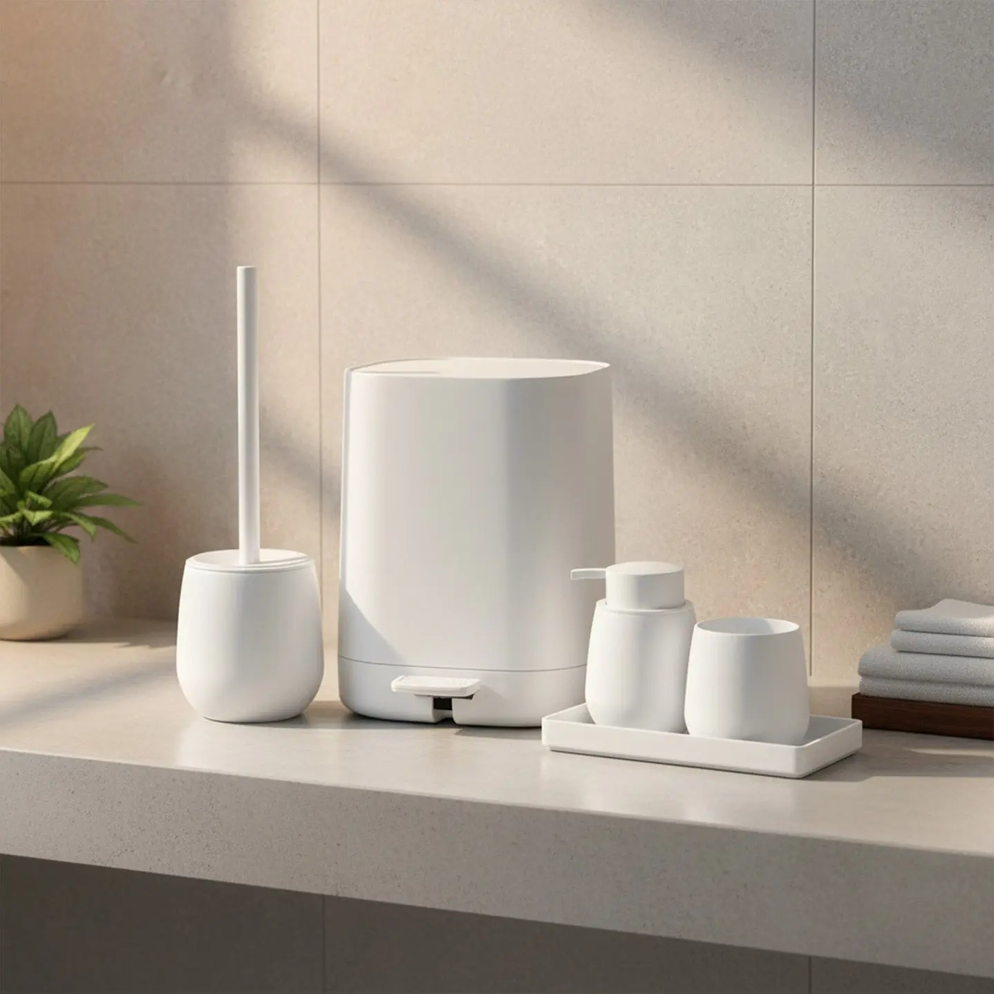 Bathroom Dustin Set 5 Piece
