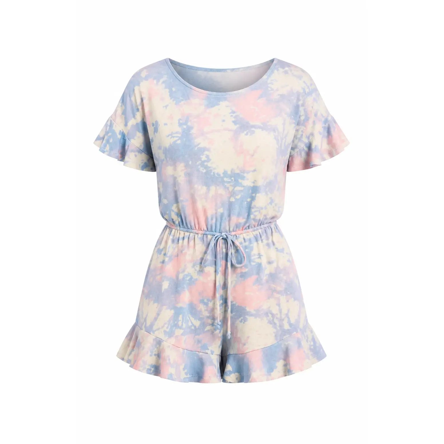 Tie Dye Terry Romper