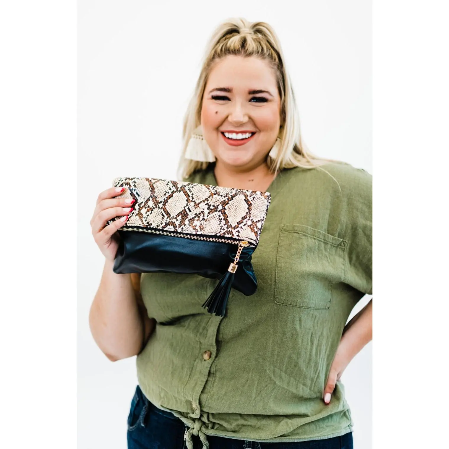 Emery Foldable Clutch - Final Sale