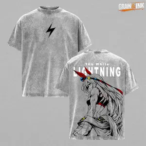Tamamo Cross T-Shirt – Uma Musume Vintage Washed