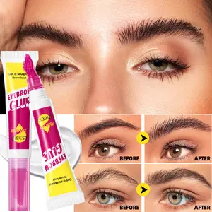 Durable eyebrow gel waterproof, sweat proof, quick drying, no clumping, gentle shaping of natural eyebrow shape, Eyebrow Styling Gel, Eyebrow Products