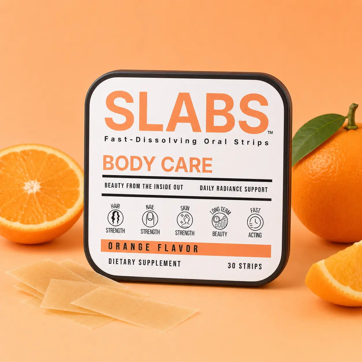 Slab Body Care Supplement Strips