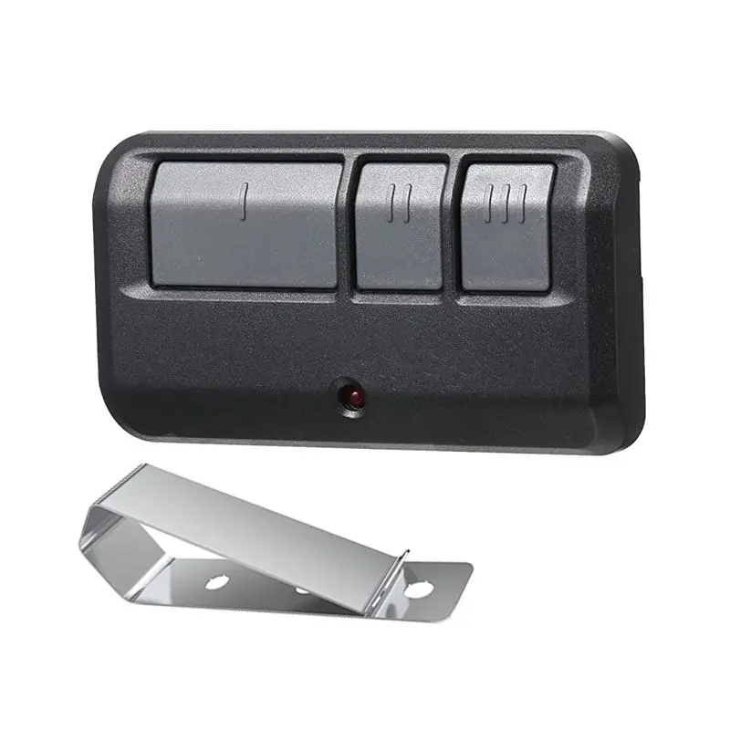 893LM 893Max 891LM 371LM 373LM 971LM 973LM for Chamberlain Craftsman LiftMaster Universal Garage Door Opener Remote, 3-Button Gate Opener Remote, Extra Long-Range Garage Clicker, Black