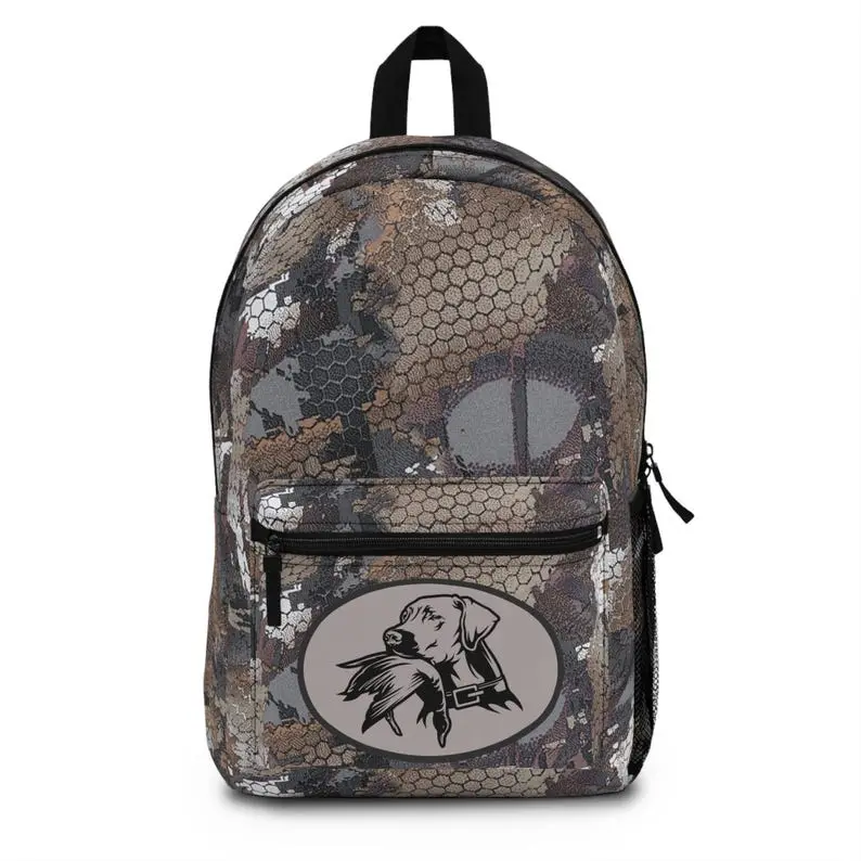 Sitkaaa Optifade Waterfowl Timber Camo Backpack, Bird Dog Hunting Bookbag, Duck Hunting School Bag, Outdoor Travel Daypack, Camo Backpack