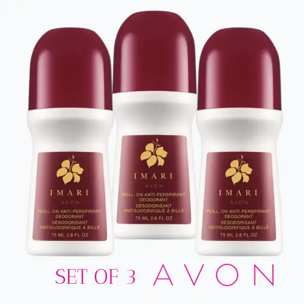 Avon Imari Deodorant roll-on Full Size 2.6 oz / 3 Pcs Avon Imari Deodorant roll-on Full Size 2.6 oz / 3 Pcs