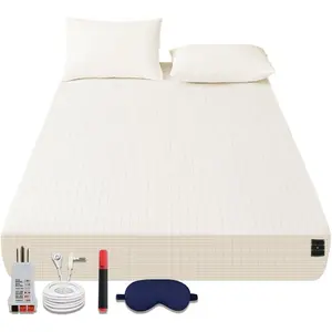 NAGS ®   Grounding Sheets,Grounding Bedding Sheet, Soft Cotton with Pure Silver Fitted Grounded Sheet for Improved Sleep,Pain Relief (Beige, King,78 * 80 * 13.5inch)