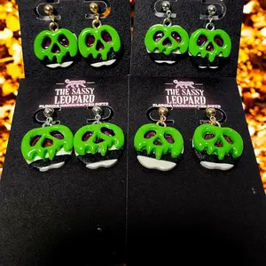 The "Ghost w/ The Most, Babe" Clay Earrings