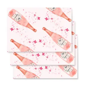 Rose Bottle Wrapping Paper
