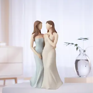 Klycea Soul Sister Figurines Perfect Gift for Women Funny Sisters Gifts from Sister in Law Gifts for Sister from Brother, Big Sister Friendship Gifts for Girls Birthday Gifts for Sister Figurines for Women BFF Gifts