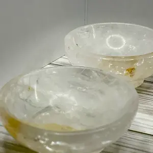 Clear Quartz Bowl for Clarity, Cleanse, & Amplification