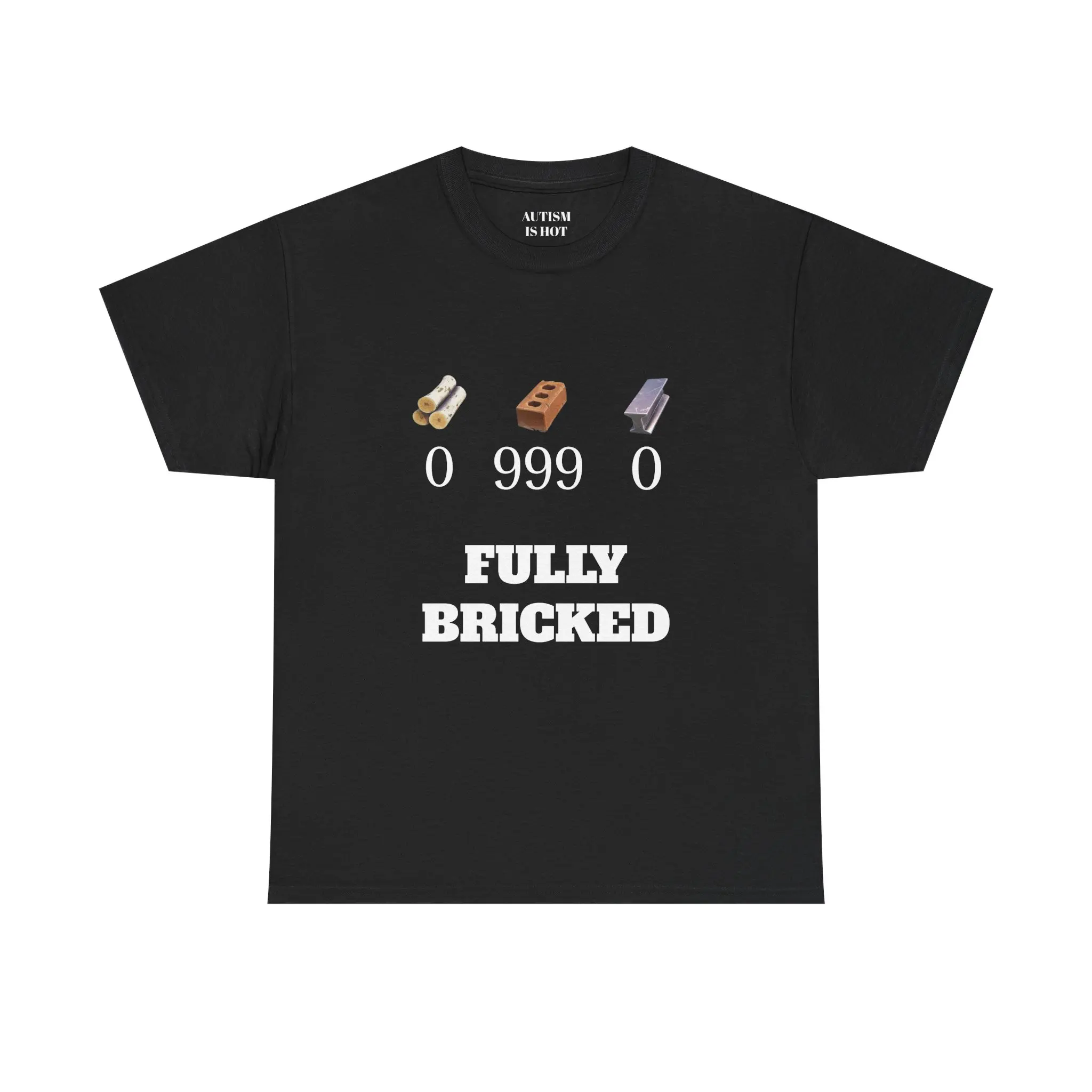 FULLY BRICKED FORTNITE TEE