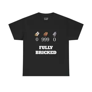 FULLY BRICKED FORTNITE TEE