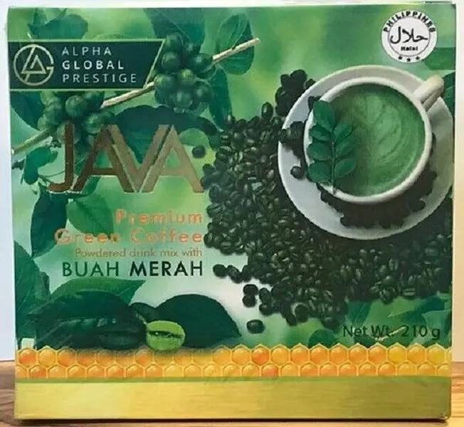 Moringa Java Premium Dairy Free Green Coffee - Healthy Coffee Beverage Rich in Antioxidants Vitamins & Minerals.