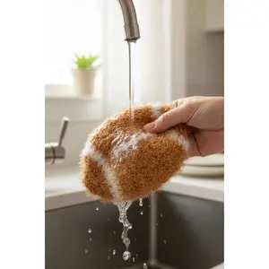 Football Kitchen Scrubby – The MVP Football Scrubby (Dishwasher Safe Scrubber) (Single)