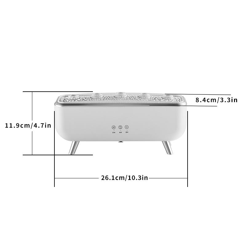 New Seven-Color Jellyfish Sound Scent Diffuser Desktop Humidifier, High Mist Automatic Spray Home Silent Atmosphere, Air Freshener Machine