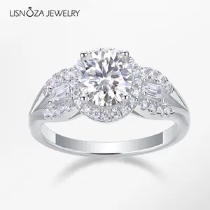 【#39 Freedom Ring 】Synthetic Moissanite Freedom Ring in 925 Silver