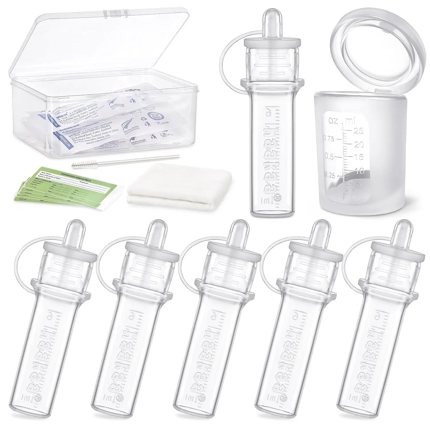 6 Count (Pack of 1)-6ml + Feeding Cup