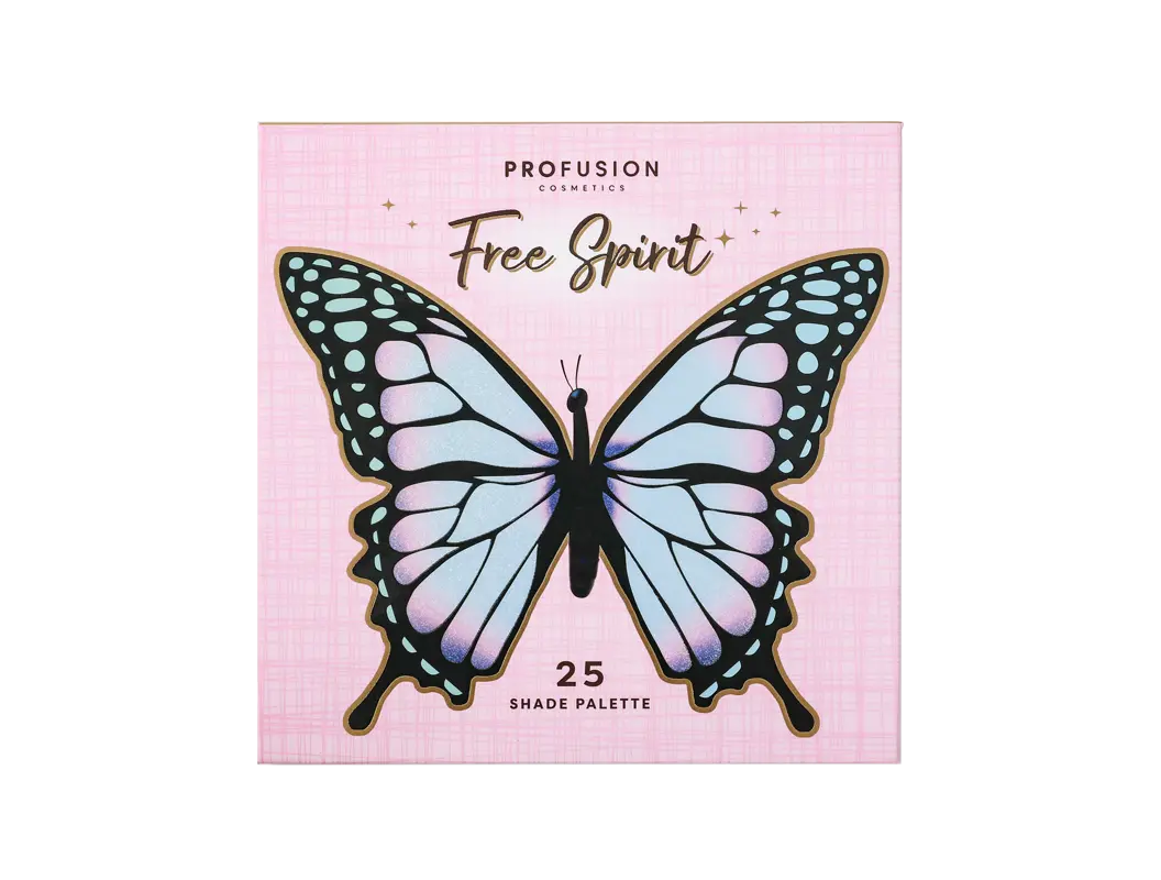 Empowered Butterfly | Free Spirit 25-Shade Palette