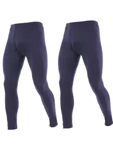 Men's Warm Long Pants 2-Pack Set, Ultimate Comfort Underwear for Cold Weather & Winter Activities, Available in Sizes S-Xxxl