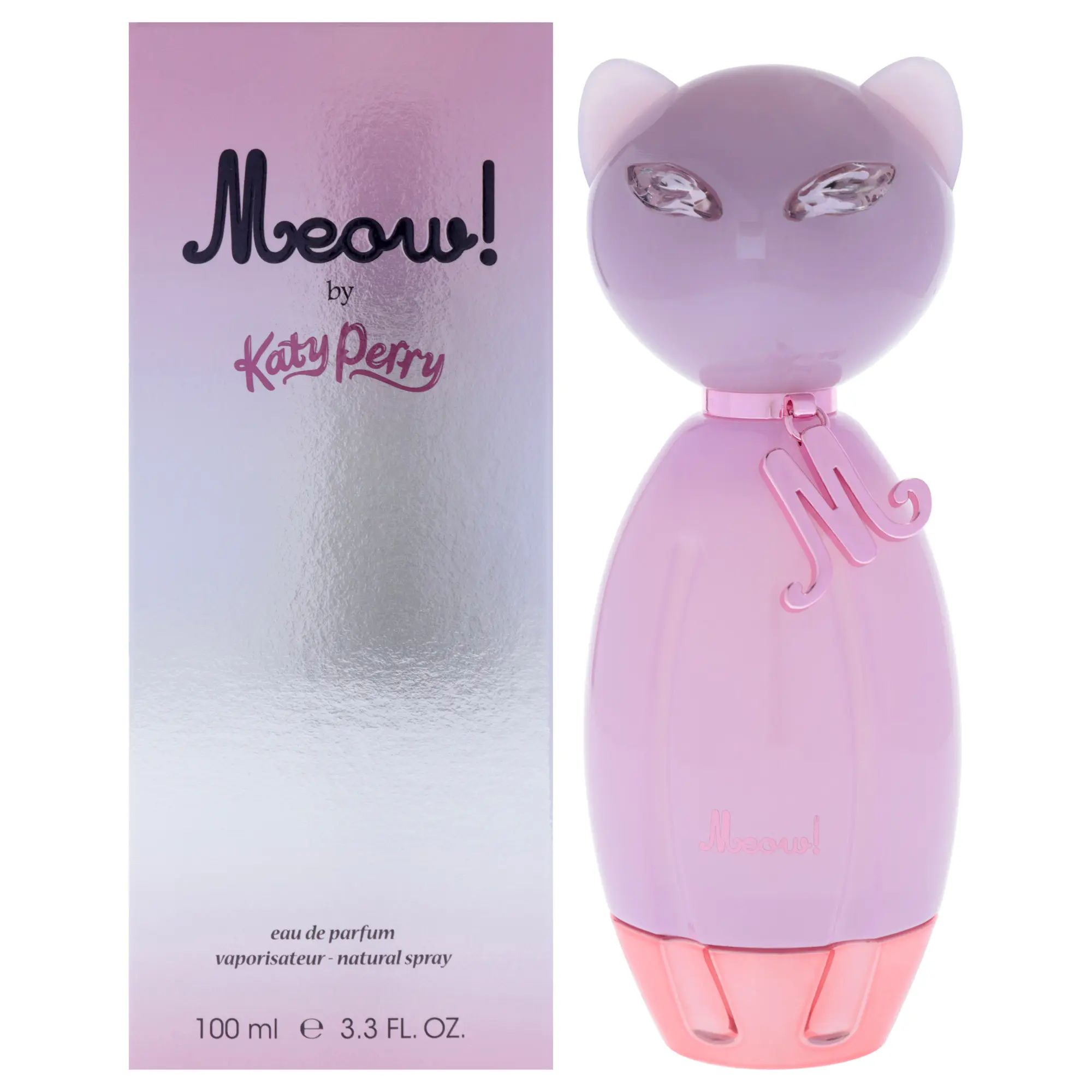 Meow! by Katy Perry Women's Signature Scent, 3.3 fl oz EDP Spray - Long-Lasting Fragrance for Pulse Points