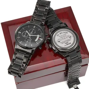Personalized Watch Gifts For Son, To My Son, Engraved Watch Christmas Gift, Birthday Gift For Son, Mother To Son Gifts