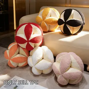 New Style New Traditional Teddy Velvet Ball Pillow Plush Toy, Home Decoration, Birthday Gift, Mother's Day Gift, New Year Gift