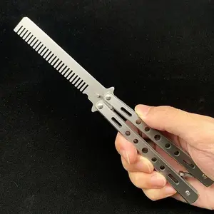 Foldable Hair Comb Set, Anti-static Hair Styling Comb, Portable Hair Comb, Barber Fade Combs for Barber Training Tool Set, Hair Styling Tools