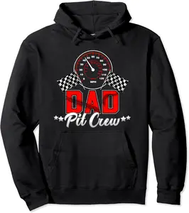 DAD Racing Car Birthday Party Family Matching Daddy Pit Crew Pullover Hoodie - Briannama Shop 52B0B6TSPBZD