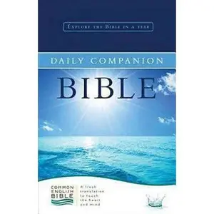 USED-Daily Companion Bible-CEB: Explore the Bible in a Year by Common English Bible (Hardcover)