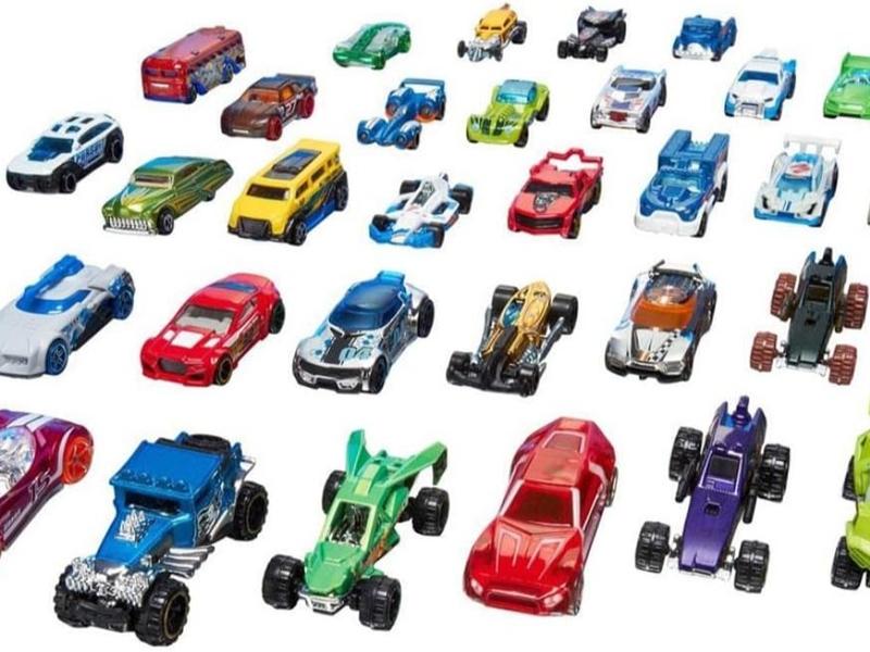 Mattel Hot Wheels 72 Count Random Case Basic Die-Cast Toy Cars Assorted Styles Collectibles