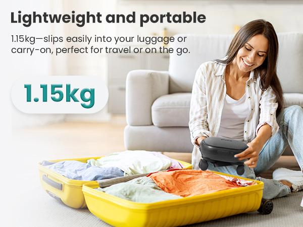 Nekteck Cordless Neck Massager with Heat, Shiatsu Back and Shoulder Massager, Deep Tissue 6D Kneading Massage Pillow for Neck and Back Pain Relief