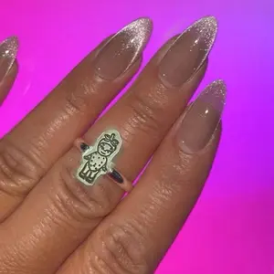 Strawberry doll Ring for Sterling Silver