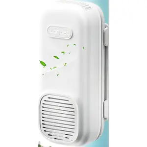 Scent-Free & No Refills Air Freshener for Bathroom, Kitchen and Garage Fan-Powered Home Deodorizer, Effective Odor Removal for Indoor Use