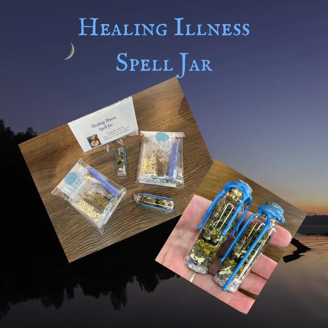 Healing Illness Spell Jar - Create your own