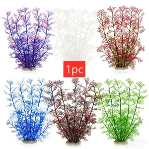 Realistic Coral Tree Aquarium Decor, 35cm Fake Water Grass, Multi-Color Options, Suitable for Large Medium Small Fish Tanks