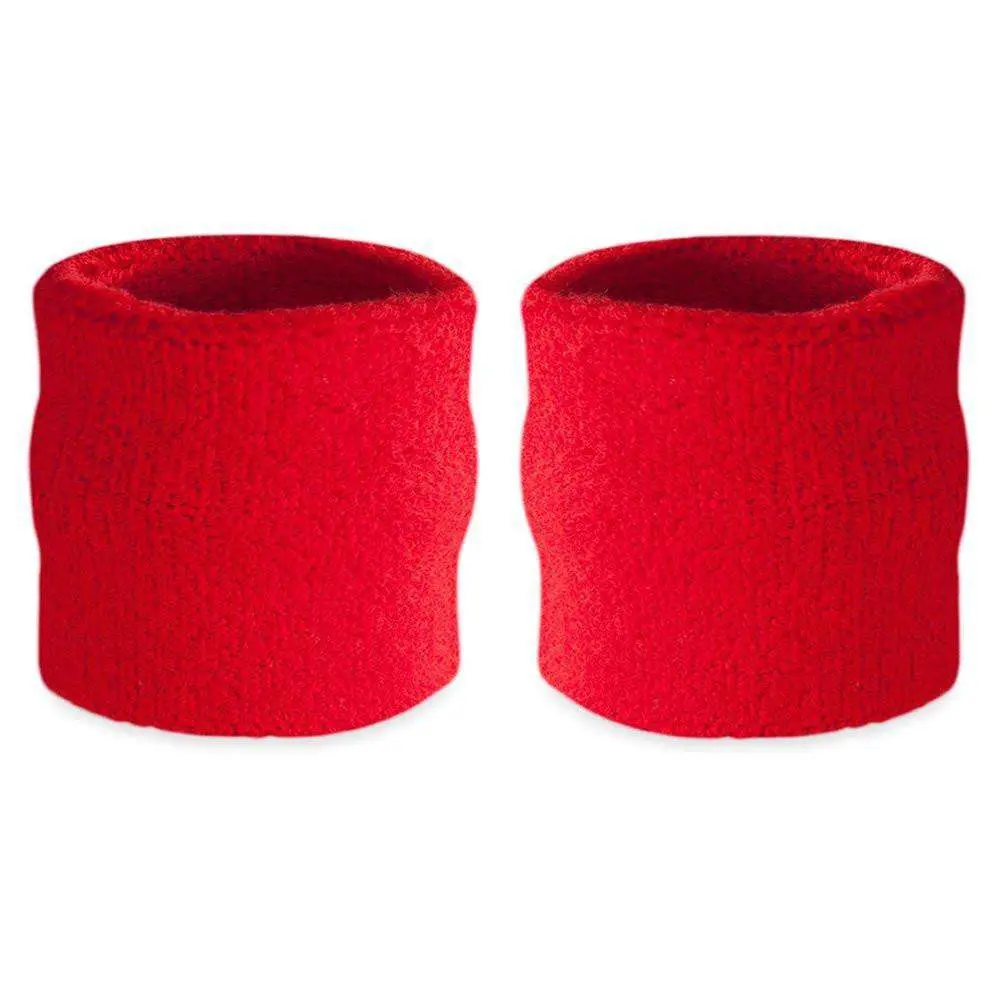 Premium Terry Cloth Cotton Wristband Pair