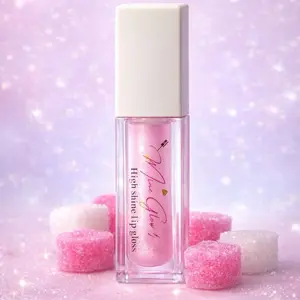 Mine Cosmetics Glow High Shine Lip Gloss - Radiant Lip Gloss for a Luxurious Shine 5 Ml
