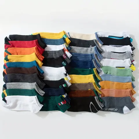 Women's Solid Color Low-Cut Ankle Socks - Soft Knit Polyester-5% Stretchy Spandex Blend, Anti-Odor Sweat Absorption, Modern Fit, All-Seasons Dry Feet Solutions, Athletic Socks, 10/20/30 Pairs Packs