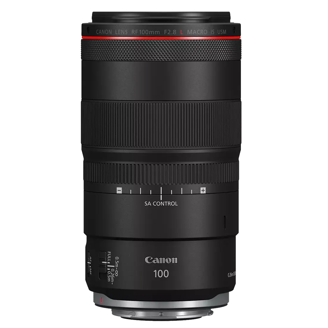 Canon RF 100mm F2.8 L Series Macro IS USM Camera Lens - 9-Blade F/2.8 Wide Aperture, 1.4x Telephoto, Dual Nano USM Fast Quiet Auto Focus, 5-Stop Hybrid IS, SA Control Ring Adjustable Bokeh Rendering, Lens Hood Included, Manufacturer Warranty, Photographer