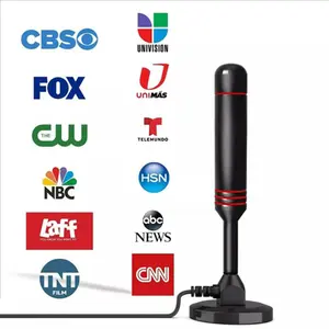 5600 Miles Digital TV Antenna Indoor HDTV Amplified Signal Booster 4K HD 1080P for Clear Home Entertainment