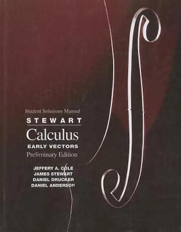 USED-Student Solutions Manual for Stewart's Calculus: Early Vectors : Preliminary Edition by James Stewart (Paperback)
