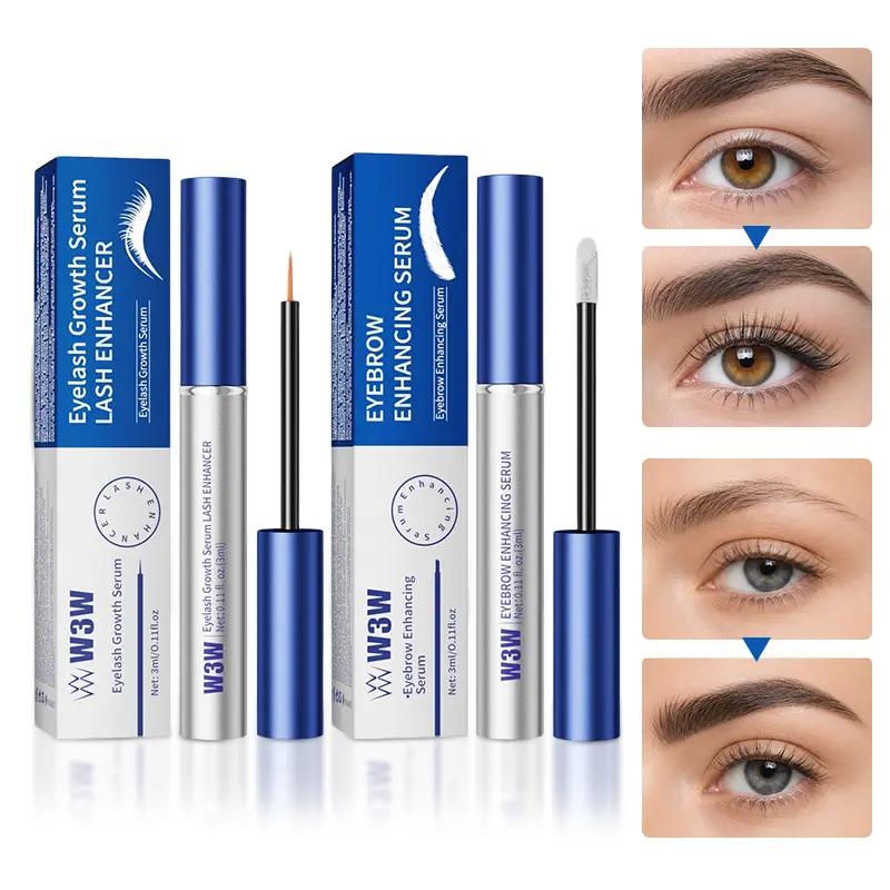 Eyelash & Eyebrow Serum, Nourishing Lash Care Formula, Non-Prostaglandin, Lightweight Beauty Serum for Fuller-Looking Lashes & Brows
