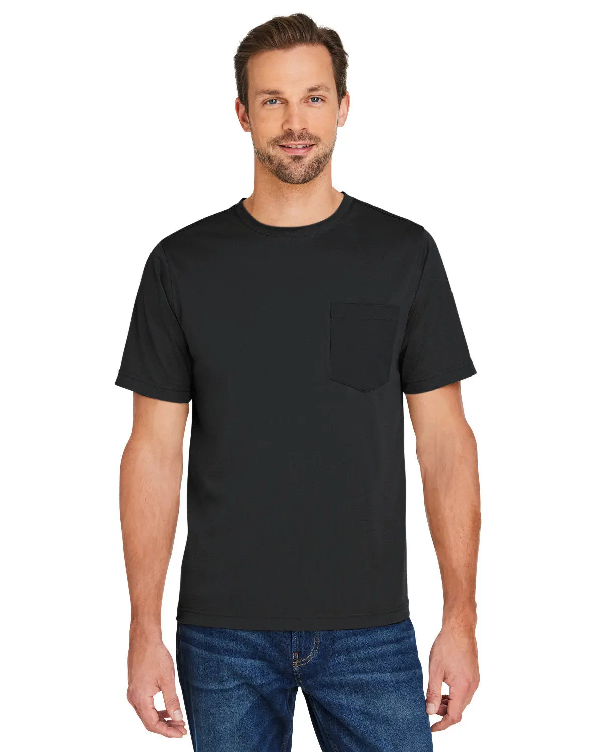 Harriton M118 Charge Snag And Soil Protect Unisex T-Shirt