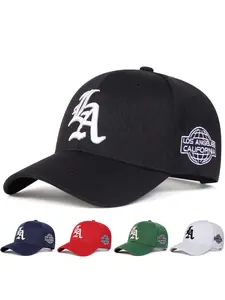 Letter Embroidery Baseball Cap, Casual Outdoor Sports Hat for Men & Women, Adjustable Sun Protection Cap for Daily Wear, Premium Quality Cap