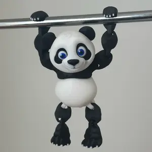 Flexi Panda that Loves to Hang - The New Monkey in a Barrel Decor Ornaments Gift