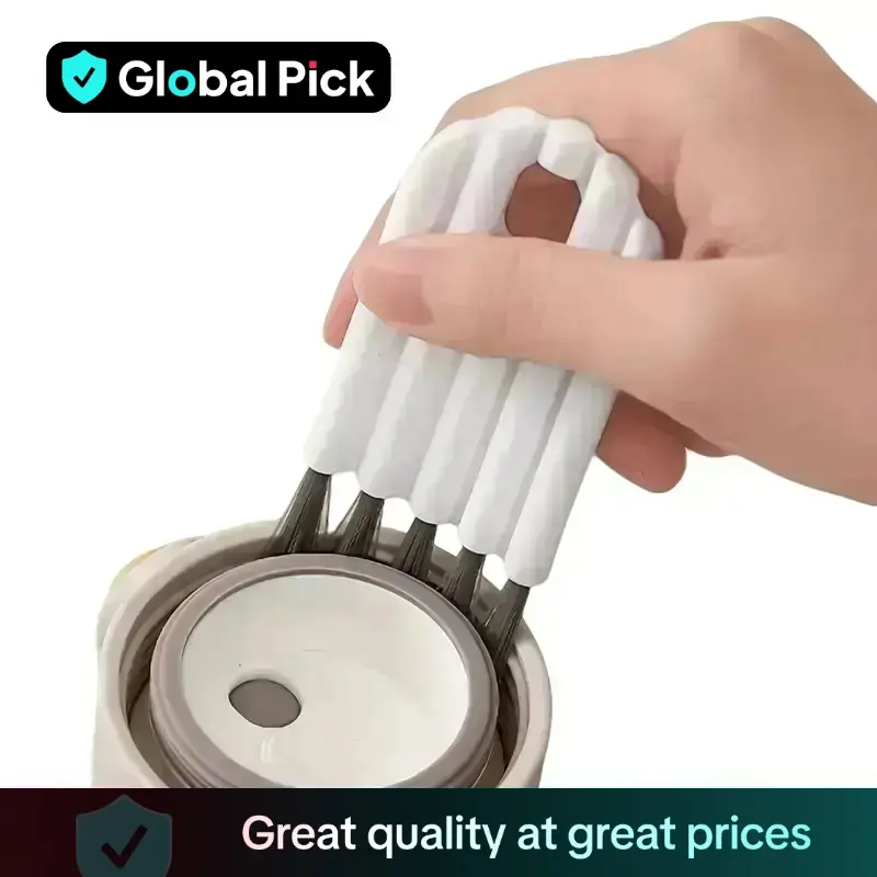 1 Piece Cup Lid Cleaning Brush, Efficient Groove Cleaning Brush for Water Bottle, Tumbler, Insulated Cup, Multifunctional Keyboard Cleaning Brush, Hom