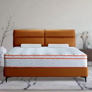 [Bellemave]10 inch Hybrid Mattress in a Box,Individual Pocket coil, Medium Firm, Memory Foam Mattress with CertiPUR-US Certified Foam