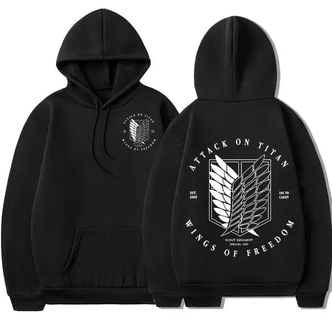 Attack On Titan Anime Eren Yeager Pullover Streetwear For Men And Women Unisex Hoodies T-shirts, Sweater, Hoodies – Suitable for All Genders