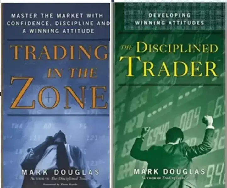 Mark Douglas' 2-Book Set: Trading In The Zone & The Disciplined Trader, Paperback Book for Business & Management, Economics Enthusiasts