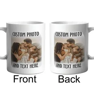 Personalized Coffee Mugs That Can Be Customized with Photos, Text, Or Logos. A Unique Gift for Family, Pet Lovers, Couples, Friends, And Businesses. Suitable for Birthdays And Other Holiday Gifts. Personalized Gifts